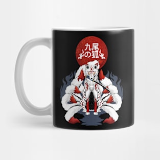 Mystical Enchantress: The Legend of the Nine-Tailed Kitsune Mug